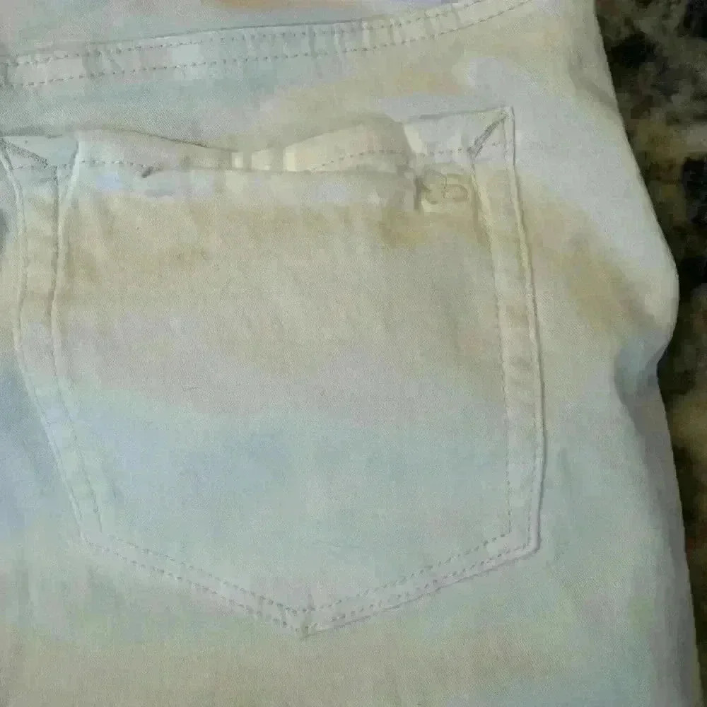 Crisp White jeans Sz 12 - Picture 7 of 7